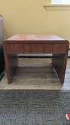 Wooden Side Table,24"L x 24"W x18"H