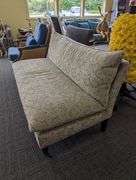 Vintage Upholstered Settee