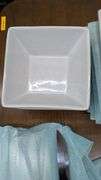 PC White Square Dinnerware and Cutlery Set