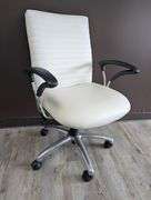 Chairs Limited Mid Back White Ergonomic Office Chair