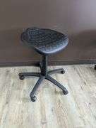 Chairs Limited Ergonomic Rolling Stool with Loccking Castors