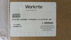 Workrite Ergonomics System Leader, Straight, A-LSTM 22"