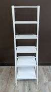 White Ladder Bookshelf, 17" x 16" x 53"