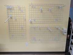 Wall-Mounted Grid Display Panels