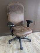 Chairs Limited Brown Micro-Suede Office Chair