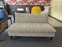 Vintage Upholstered Settee