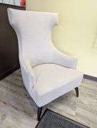 High-Back Upholstered Accent Chair