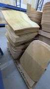 Pallet of Plywood Seat Backs