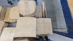 Pallet of Plywood Seat Backs