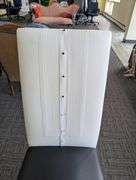 Two-Tone Upholstered Dining Chair
