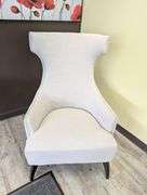 High-Back Upholstered Accent Chair