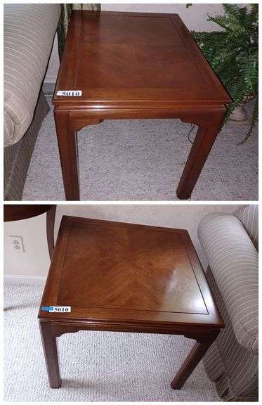 Pair of end tables