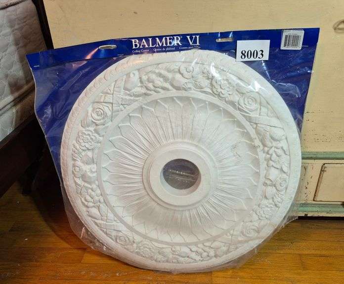 Balmer VI Ceiling Center trim piece in packaging