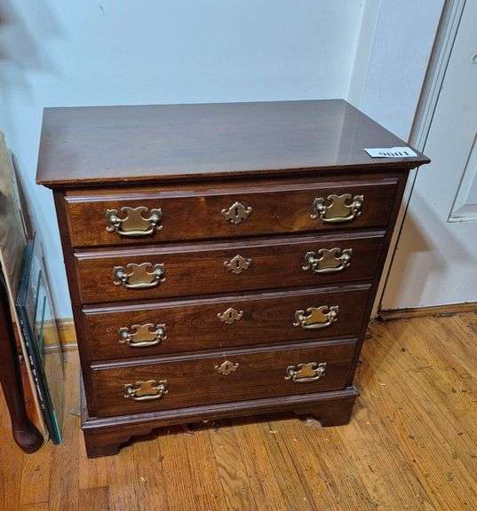 Pennsylvania House cherry four drawer end table