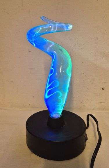 LumiSource Sculptured Electra Plasma Art Lamp