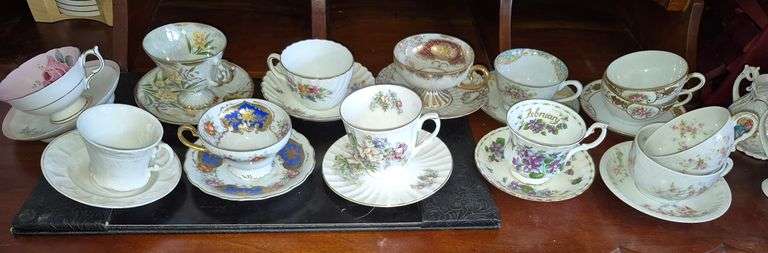 Cups and saucers