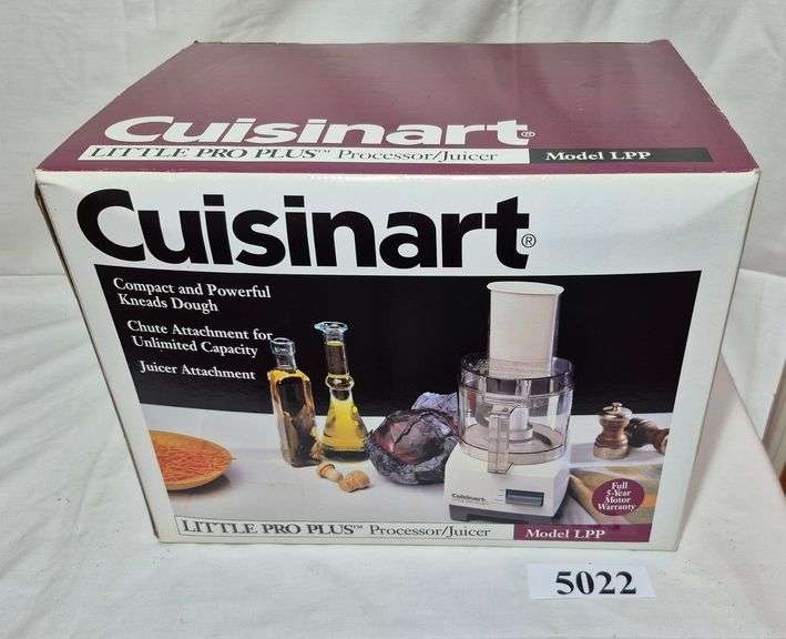 Cuisinart model LPP Little Pro Plus food processor / juicer unused in box