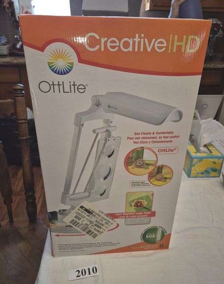 Ottlite 508 crafting light with magnifier unused in box