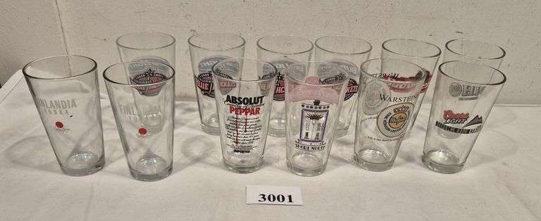 Beer glasses