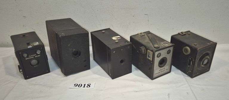 Five box cameras