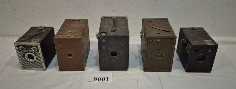 Five box cameras