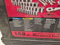 Craftsman 168 piece mechanics tool set unused in case