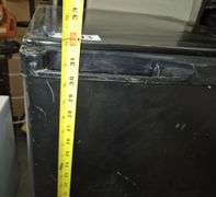 Black Black & Decker dorm sized refrigerator
