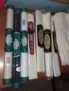 Cross stitch kits, books, towels and fabric,etc