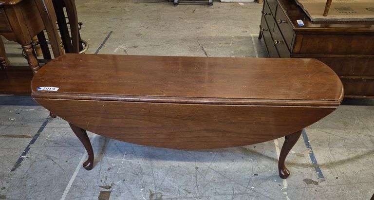 Cherry drop leaf coffee table