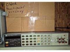 Live, In Person Calibration & Testing Equipment Auction
