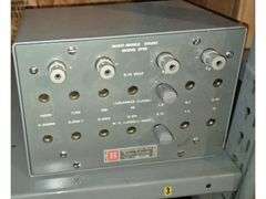 Live, In Person Calibration & Testing Equipment Auction