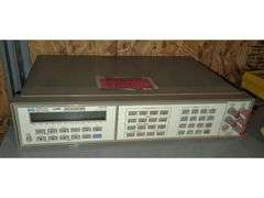Live, In Person Calibration & Testing Equipment Auction
