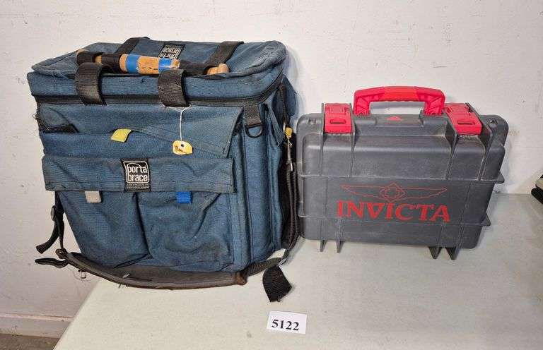 Porta Invicta Porta-brace case for video equipment, Invicta watch case - Mark Van ...