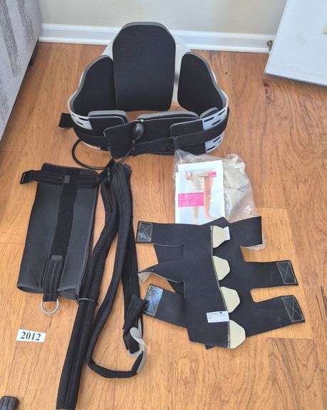 Back brace, circaid reduction leg kit, Etc