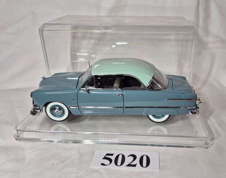 The Danbury Mint 1951 Ford Victoria Ltd Ed. diecast car in display case