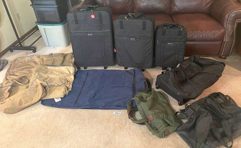 Luggage sets, duffle bags, etc.
