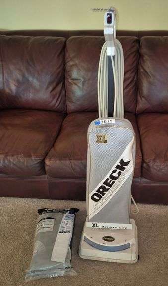 Oreck XL2 40th anniversary vacuum with extra bags