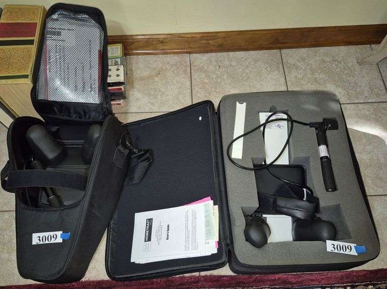 Two Sauders cervical Hometrac Deluxe devices