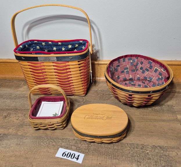 Collector's Club and other Longaberger baskets