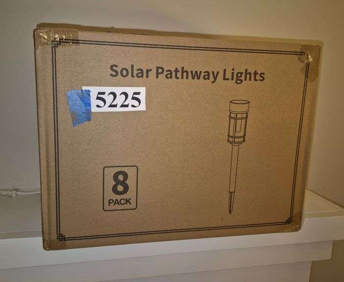 Solar Pathway lights 8 pack sealed