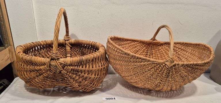 Two gathering baskets
