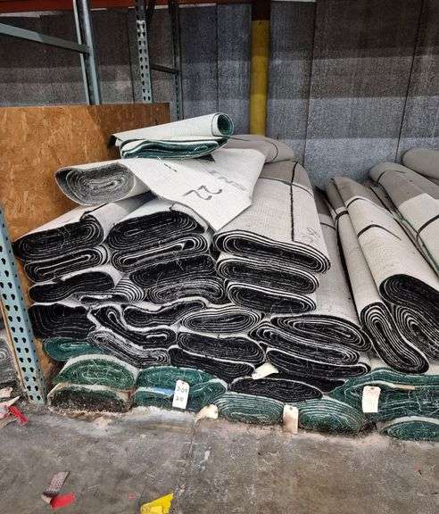 Carpet rolls, 10 ft. wide