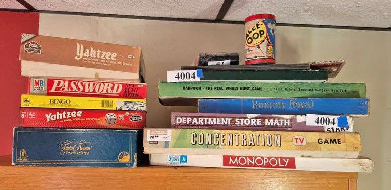 Board games, game boards, Etc