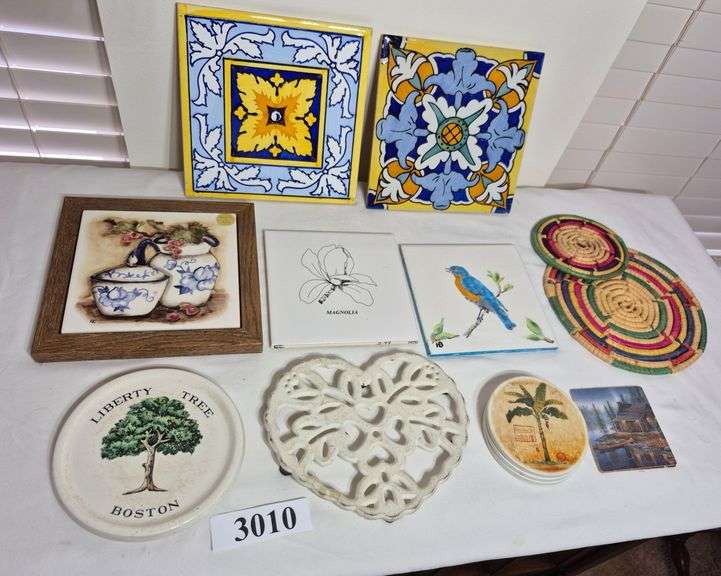 Trivets, hot pads, coasters