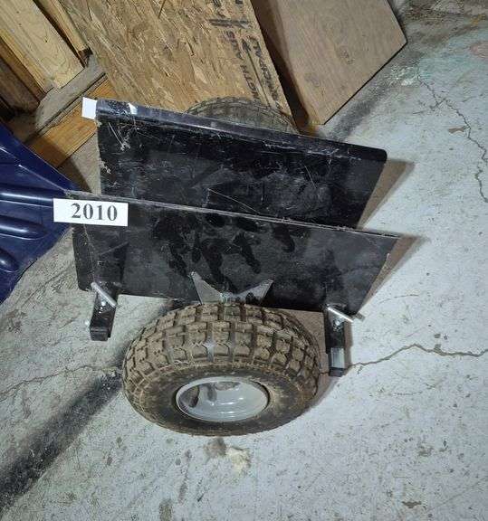 Pentagon Stone / lumber moving dolly with inflatable tires