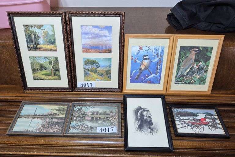 Small framed prints