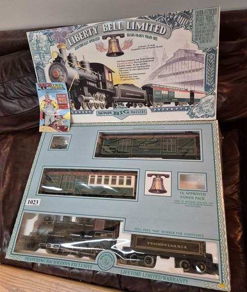 Bachman Liberty Bell limited train set in box