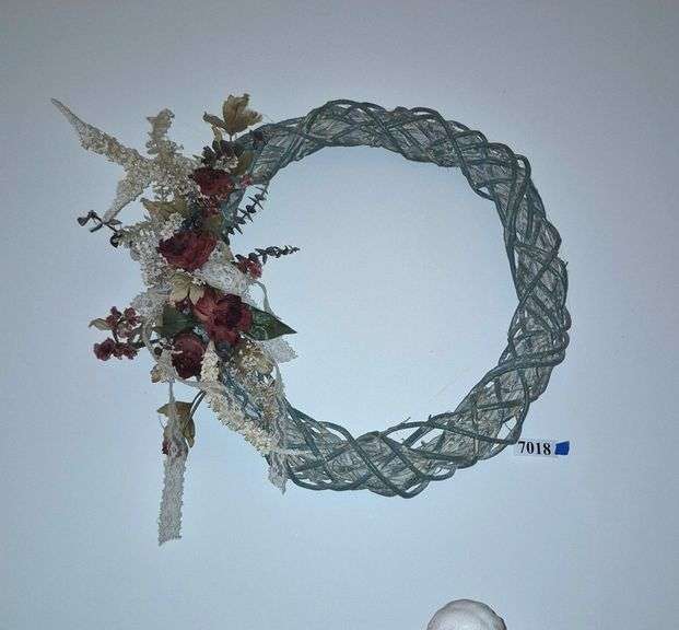 Two decorative wreaths
