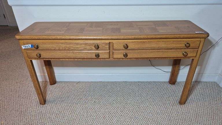 Two drawer Thomasville sofa / console table