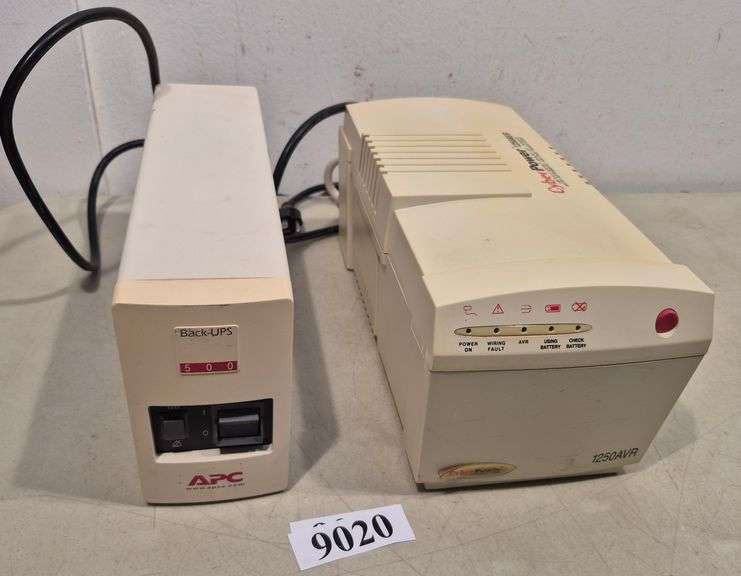 Two UPS battery backups
